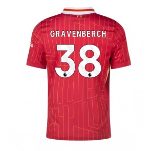 Liverpool Ryan Gravenberch #38 Domaci Dres 2024-25 Kratak Rukavima